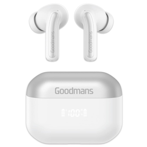 Goodmans True Wireless LED Earphones Metallic Grade A Preowned