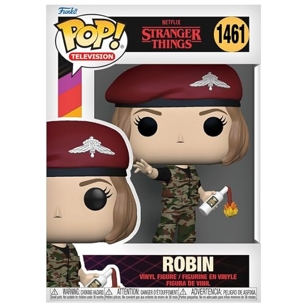 Funko Pop - Stranger Things [1461] Robin Preowned