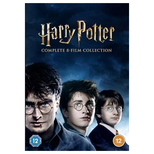 DVD Boxset - Harry Potter Complete 8 Flim Collection (12) Preowned