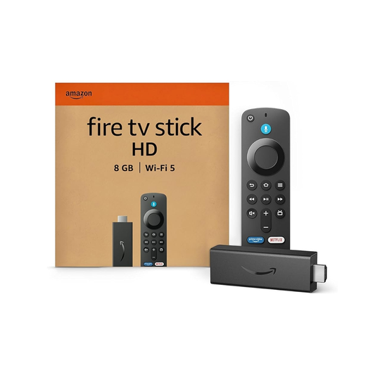 Amazon Fire TV Stick HD 2024 With 3rd Gen Alexa Remote Grade A Preowned