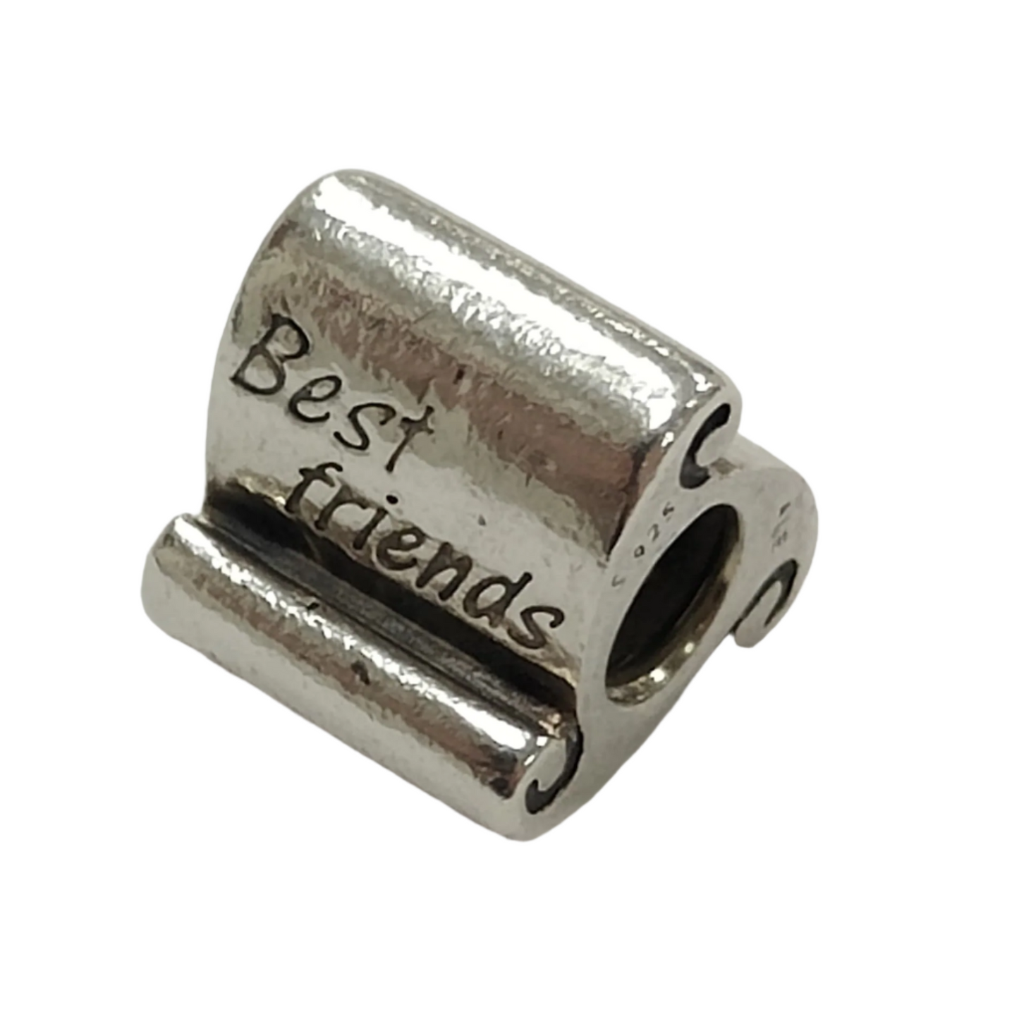 925 Silver Pandora Best Friends Tri Charm Approx 4.5g Preowned