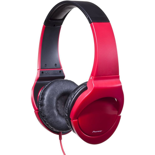 Pioneer SE-MJ721-R Wired Fully Enclosed Dynamic Headphones Preowned