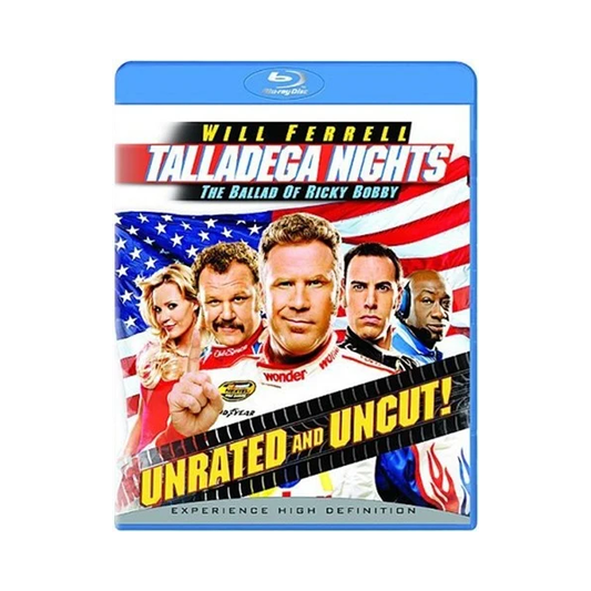 Blu-Ray - Talladega Nights The Ballard Of Ricky Bobby (15) Preowned