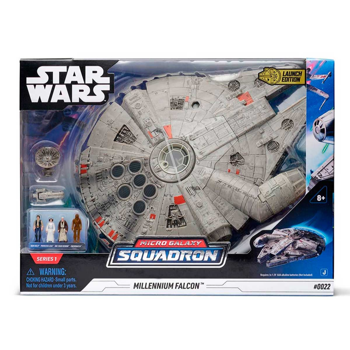 Disney Star Wars Micro Galaxy Squadron Millenium Falcon Sealed Preowned