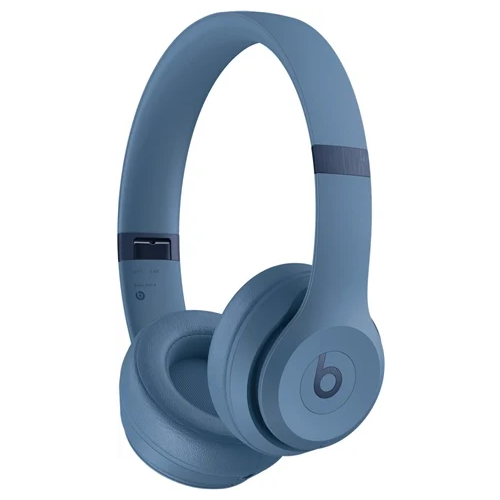 Beats Solo4 Wireless Bluetooth Headphones Slate Blue Grade B Preowned