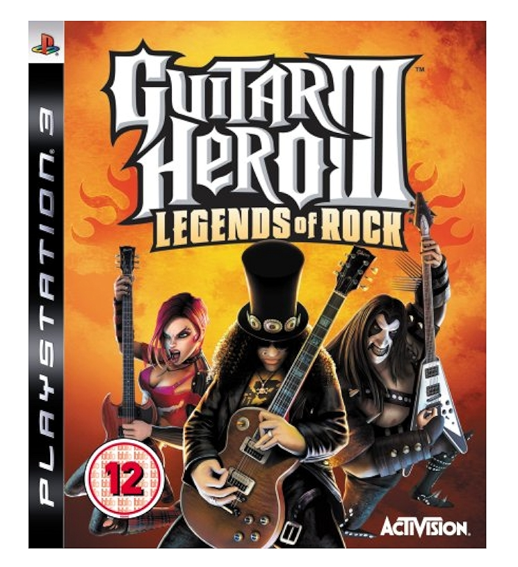 PS3 - Guitar Hero III Legends Of Rock (Solus) (12) Preowned