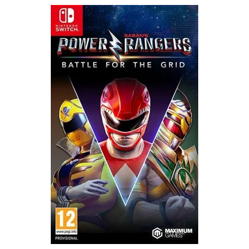 Switch - Power Rangers: Battle For The Grid (12) Preowned