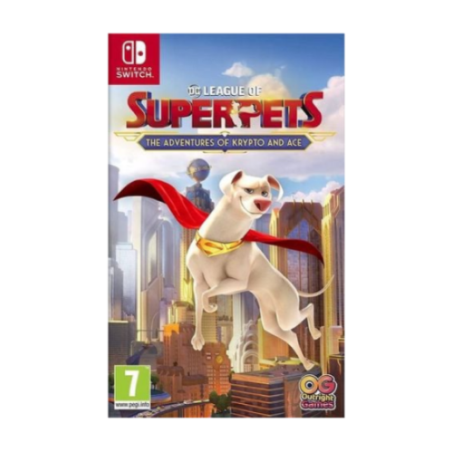 Switch - DC League Of Superpets: The Adventures Of Krypto And Ace (7) Preowned