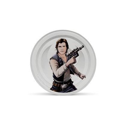 Star Wars Versus Medallion -6. Han Solo & Boba Fett 1oz Silver Coin
