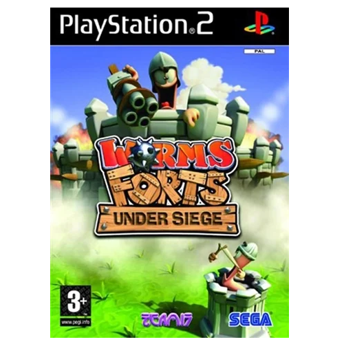 PS2 - Worms: Forts Under Siege (3+) Preowned