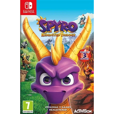 Switch - Spyro: Reignited Trilogy (7) Preowned
