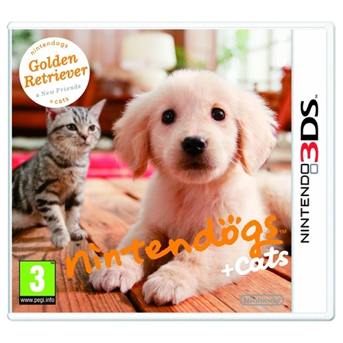 Nintendo 3DS - Nintendogs + Cats 3+ Preowned