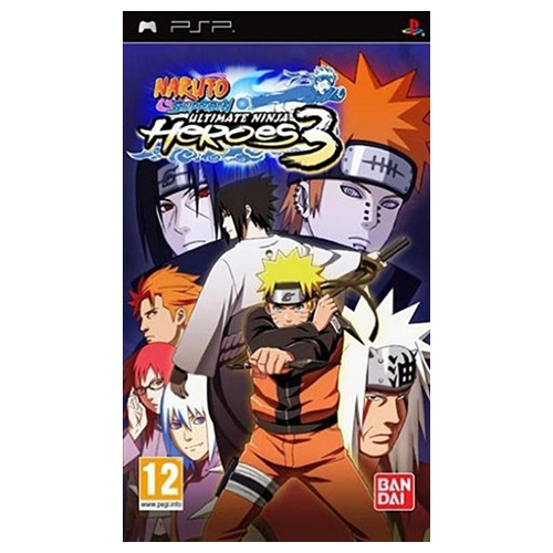 PSP - Naruto Shippuden: Ultimate Ninja Heroes 3 12 Preowned