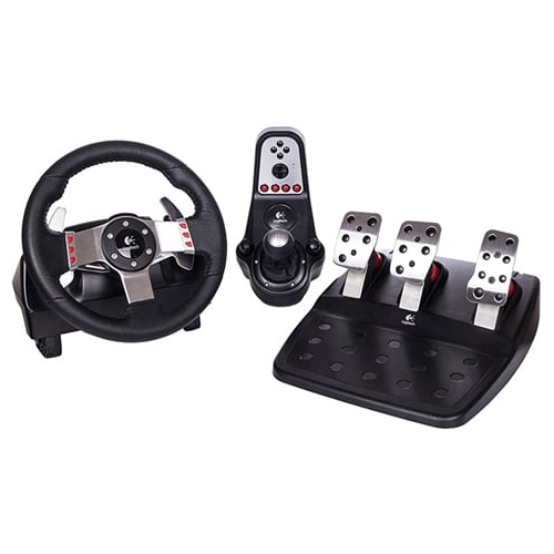 Logitech G27 Racing Wheel Pedals & Shifter (Playstation 3 & PC) Preowned Collection Only