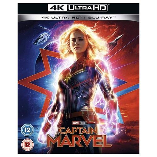 4K Blu-Ray - Captain Marvel (12) Preowned
