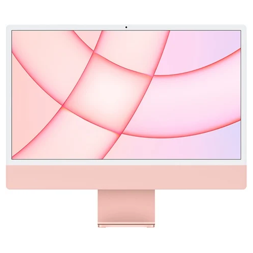 Apple iMac 21.2 (2021) M1 8GB Ram 256GB SSD 24"4.5K 7 Core GPU MacOS Pink Grade B Collection Only