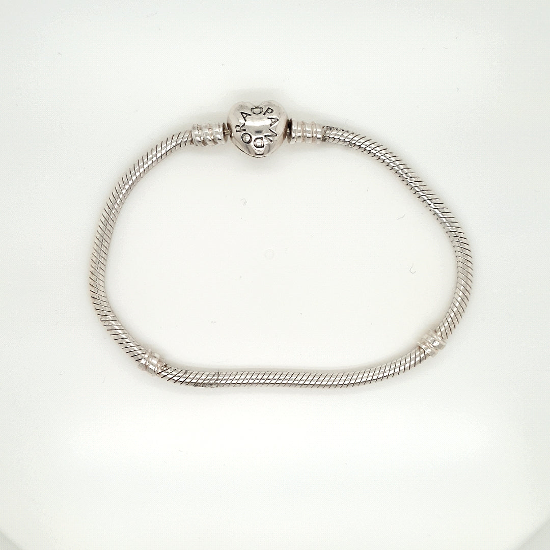 925 Silver Pandora Bracelet Approx 14.5g