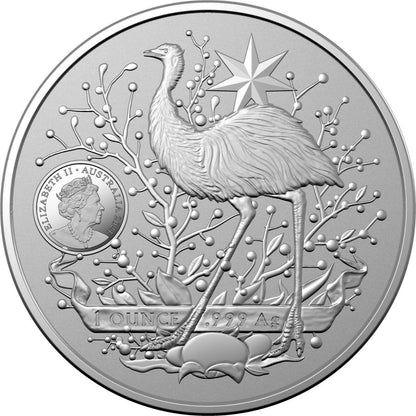 2021 Australian Coat Of Arms 1oz Fine Silver