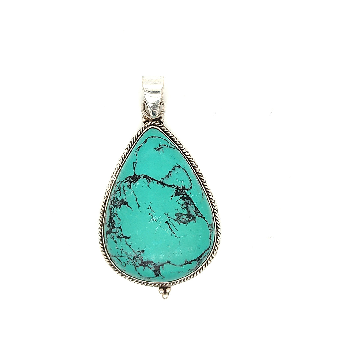 Silver & Turquoise Pendant