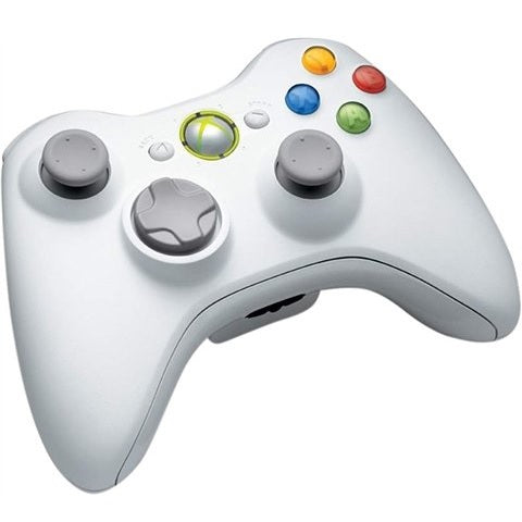Xbox 360 White Wireless Controller Preowned