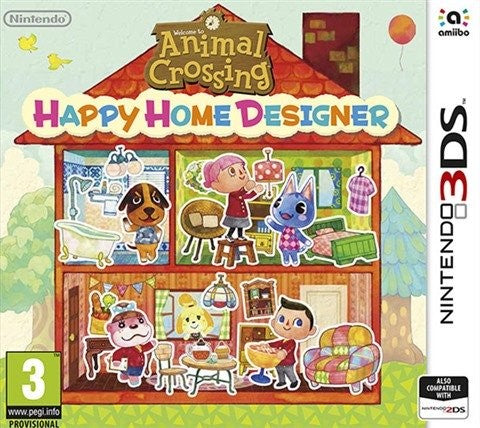 3DS - Animal Crossing Happy Home Designer (3) Preowned