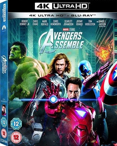 4K Blu-Ray - Avengers Assemble (12) Preowned