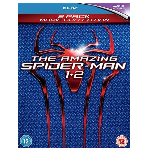Blu-Ray - The Amazing Spider-Man 1+2 (12) Preowned