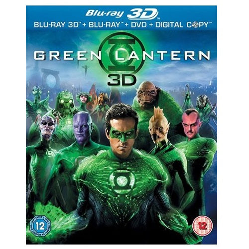 Blu-Ray - Green Lantern 3D (12) Preowned