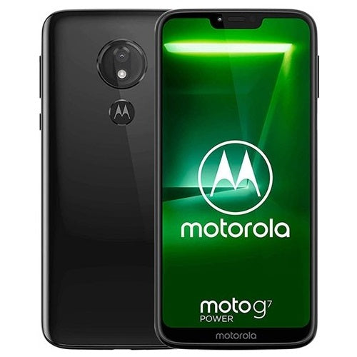 Motorola Moto G7 Power 64GB Unlocked Ceramic Black Grade C Preowned