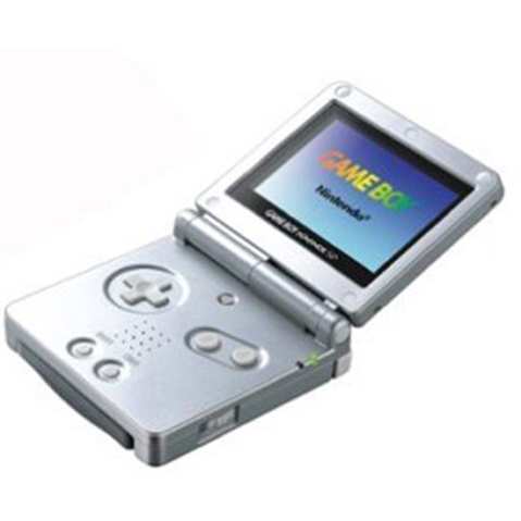 Gameboy Advance SP Cool Silver Unboxed Preowned