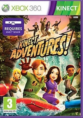 Xbox 360 - Kinect Adventures (3) Preowned