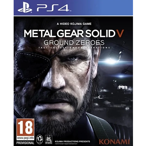 PS4 - Metal Gear Solid V Ground Zeroes (18) - Preowned