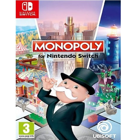 Switch - Monopoly Download Code Sealed (3) Preowned