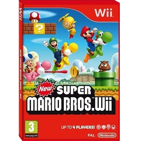 Wii - New Super Mario Bros (3) Preowned