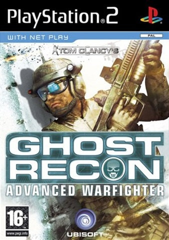 PS2 - Tom Clancy Ghost Recon Advanced Warfighter (16+) Preowned