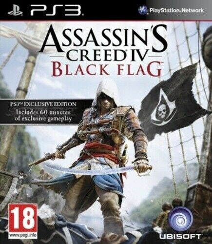 PS3 - Assassin's Creed IV Black Flag (18) Preowned