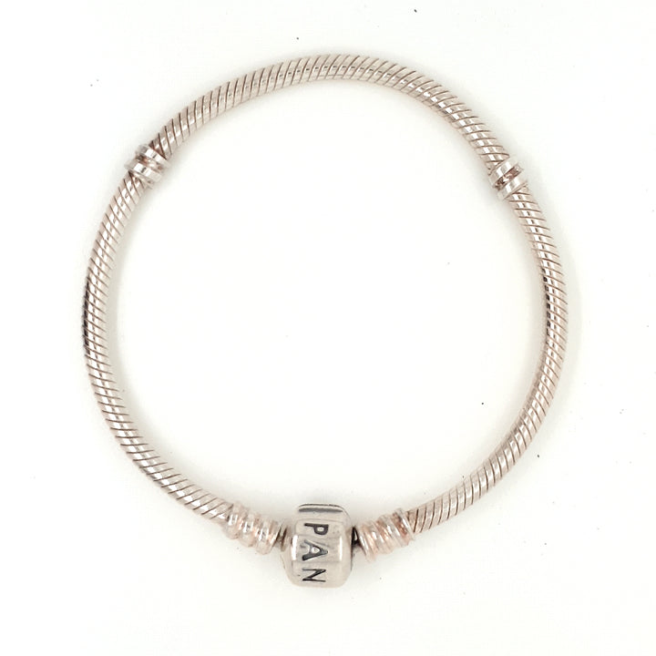925 Silver Pandora Bracelet 12.9g Preowned