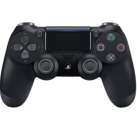 PS4 Official Dual Shock 4 Black Controller (V2) Preowned