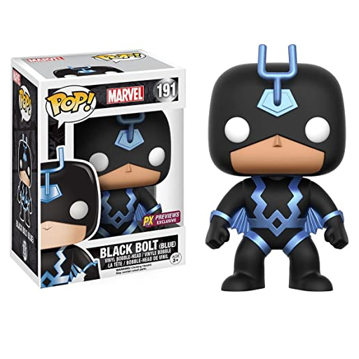 Funko Pop! - Marvel [191] Black Bolt (3+) Preowned