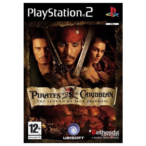 PS2 - Pirates Of The Caribean The Legend Of Jack Sparrow (12+) Preowned