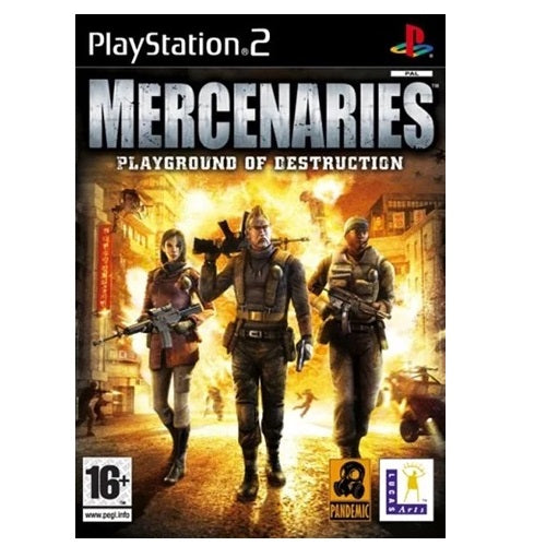 PS2 - Mercenaries Playground Of Destruction (16+) Preowned