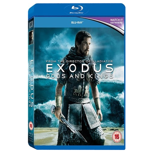Blu-Ray - Exodus Gods and Kings (15) Preowned