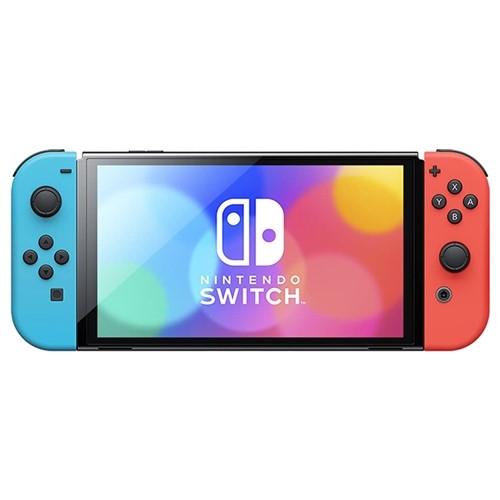 Nintendo Switch Oled Console Neon Red/Blue Joy-Cons 64GB Discounted Preowned