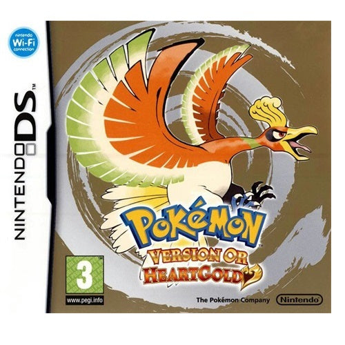 DS - Pokemon HeartGold Version (3) Preowned