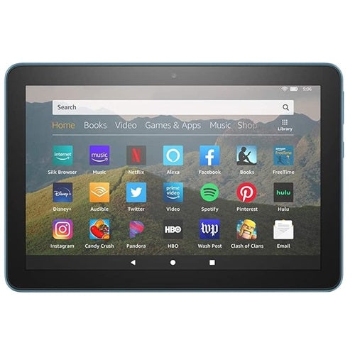 Amazon Fire HD 8 10th Gen 32GB 10th Gen 2020 Blue Grade B Preowned