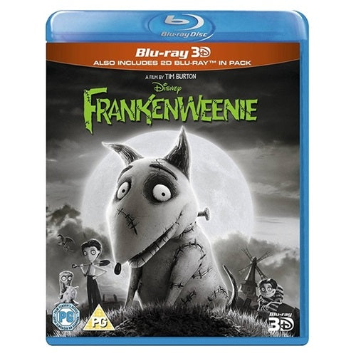 Blu-Ray - Frankenweenie (PG) Preowned