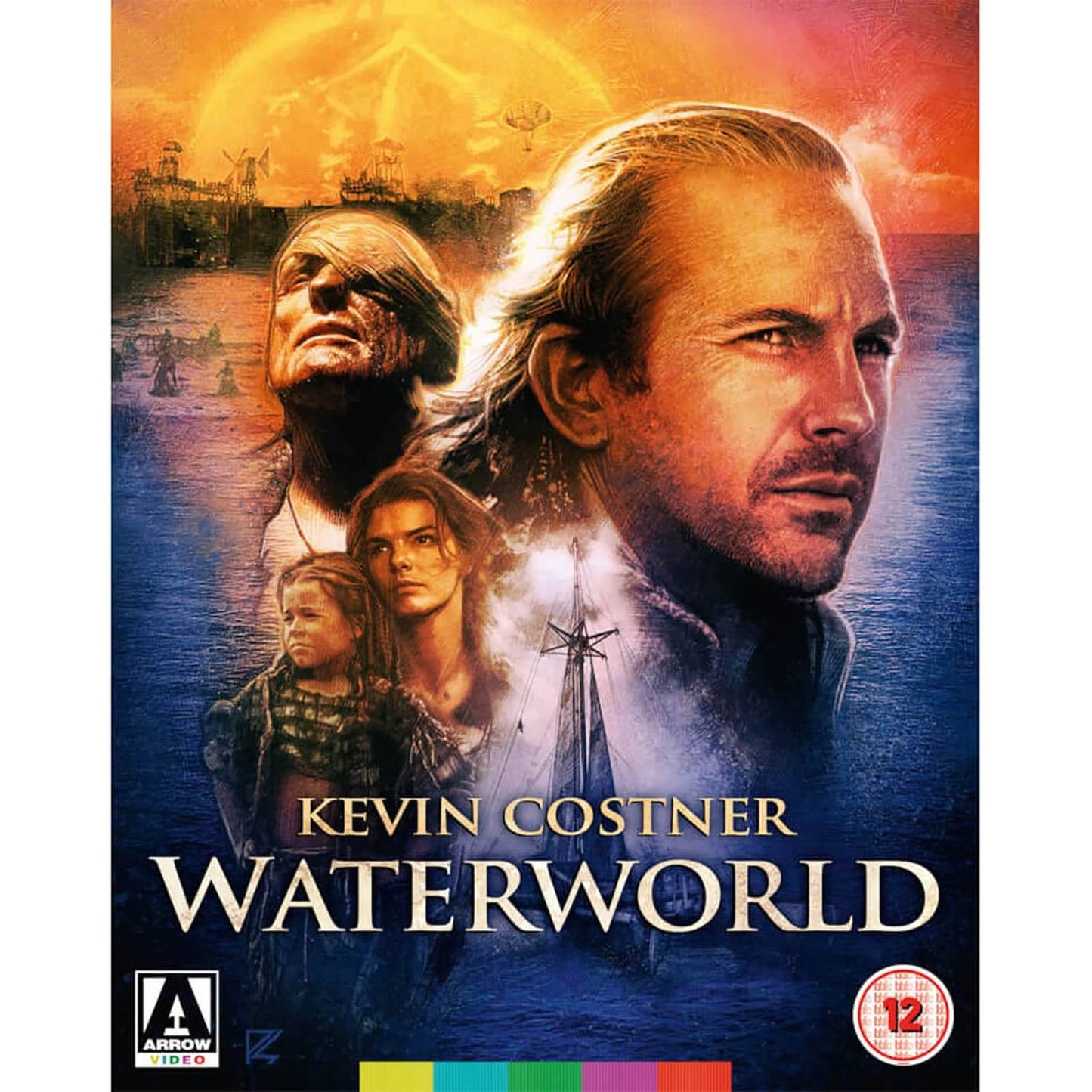 Blu-Ray - Waterworld 1995 (Arrow Video) (12) 2 Disc Preowned