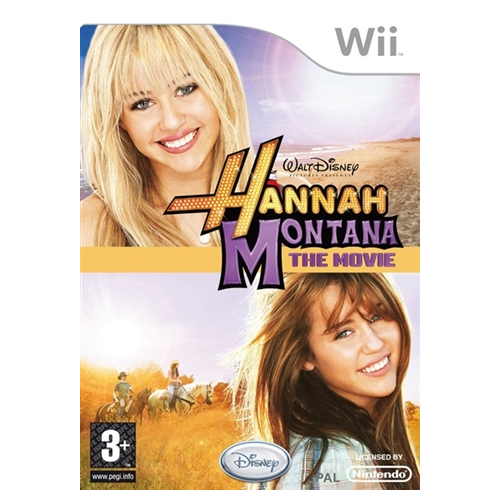 Wii - Hannah Montana: The Movie Game (3+) Preowned