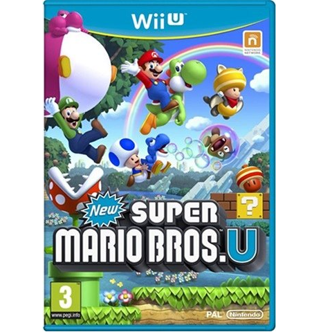 Wii U - New Super Mario Bros.U (3) Preowned