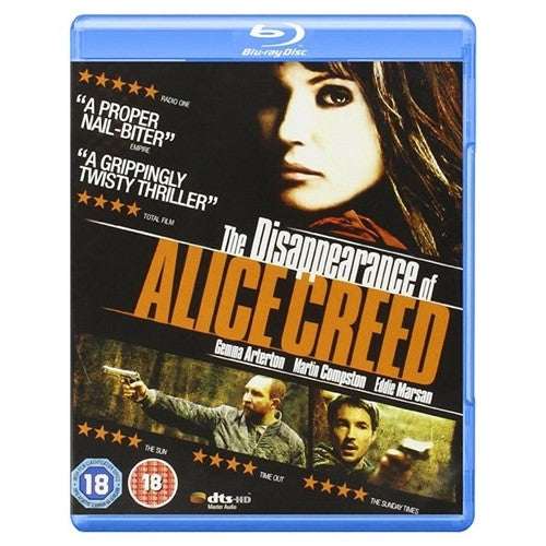 Blu-Ray - The Disapperance Of Alice Creed (18) Preowned